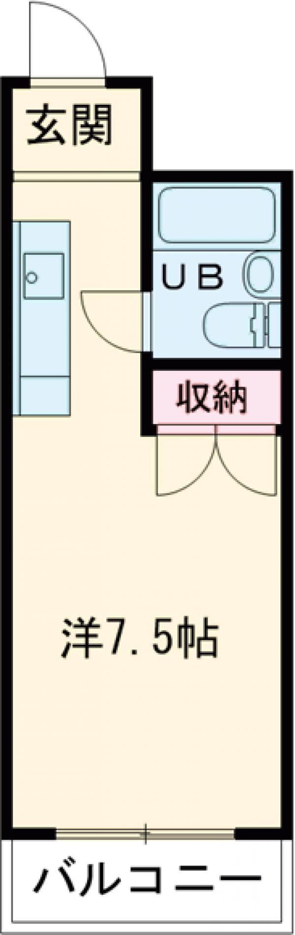 山根マンションの間取り