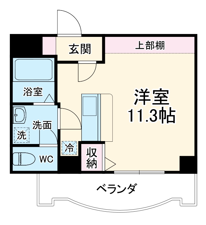 アップル第7マンションの間取り