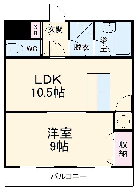 メゾン・ド・パイユの間取り