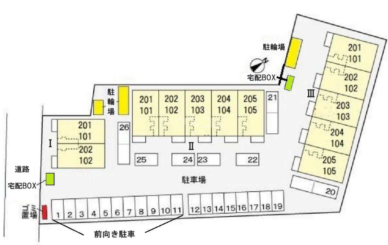 15/25 駐車場