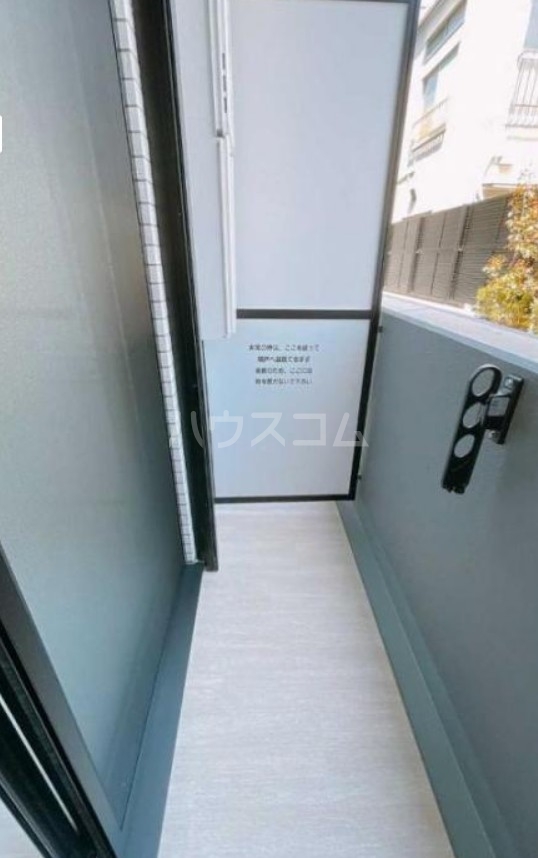 12/27 バルコニー