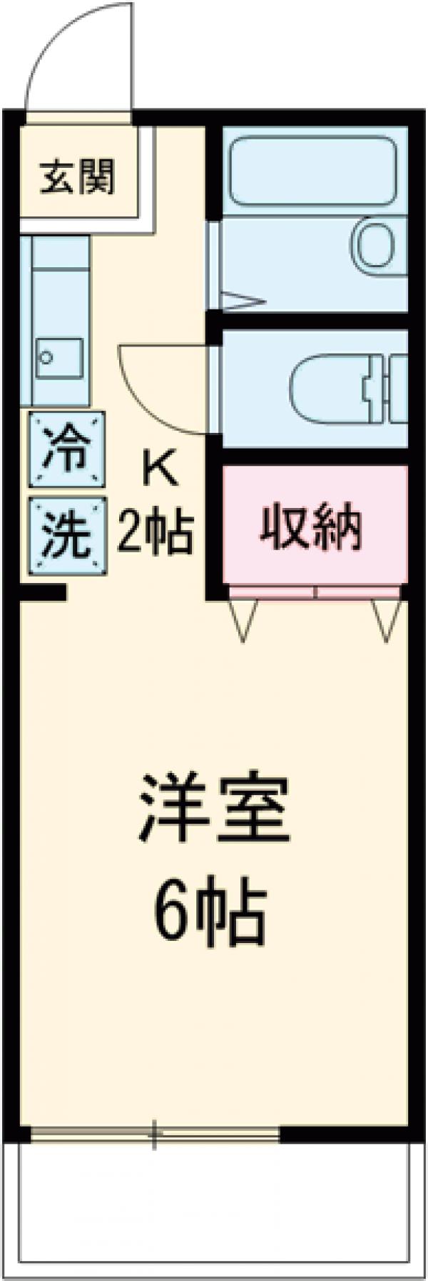 ジベ成城2の間取り