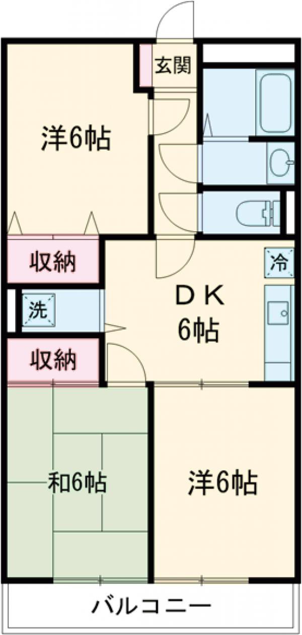 ウエストアロームの間取り