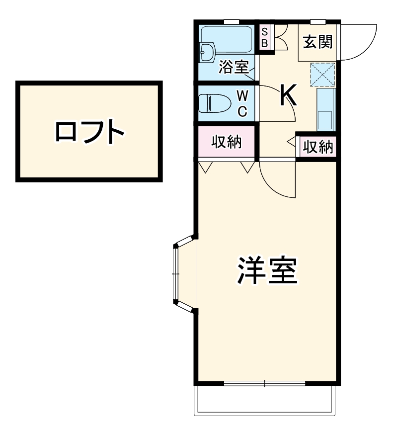 グレイトフル三田Ⅱの間取り