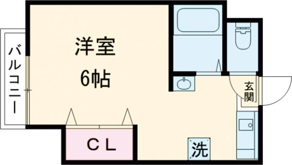美里ハウス後田の間取り