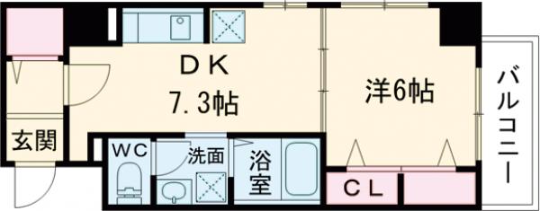 グランドモンド羽田・04010号室の間取り