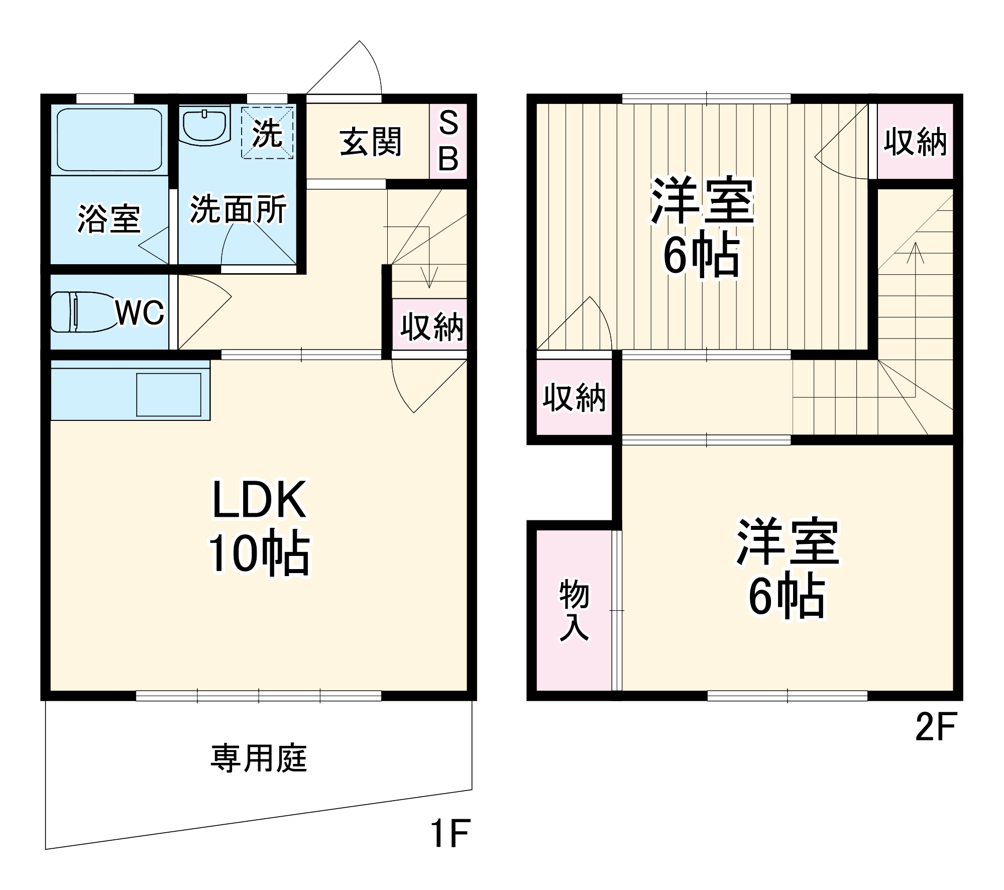 ラ・フルールの間取り
