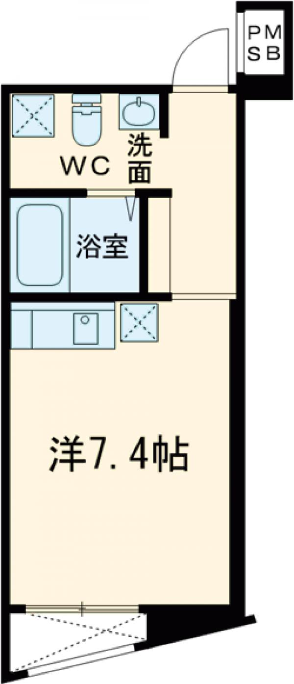 GRAVA SENZOKUの間取り