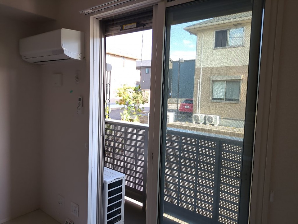 12/24 バルコニー