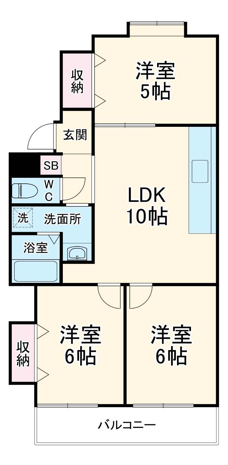 メゾンドＡⅠの間取り