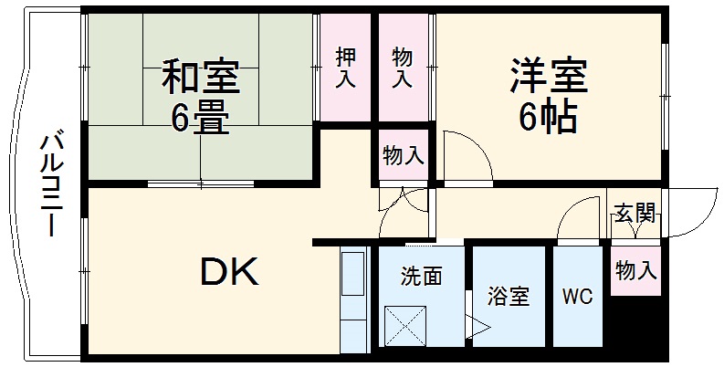 ダンデライアン鵠沼の間取り