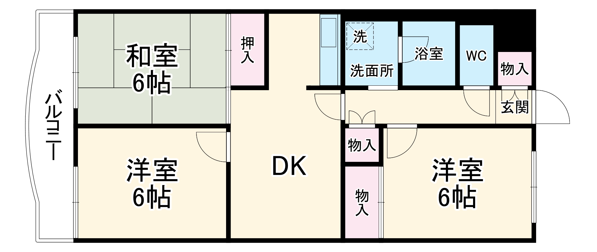 ダンデライアン鵠沼の間取り