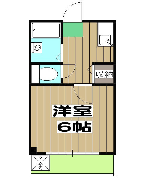 エリーフラッツ西京極の間取り