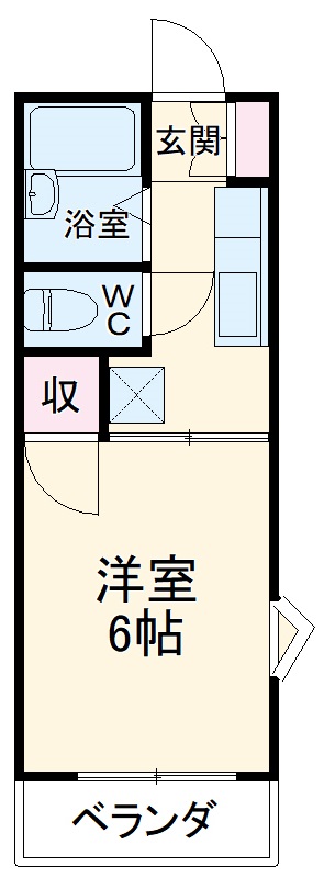 ウィットフィールドハウスの間取り