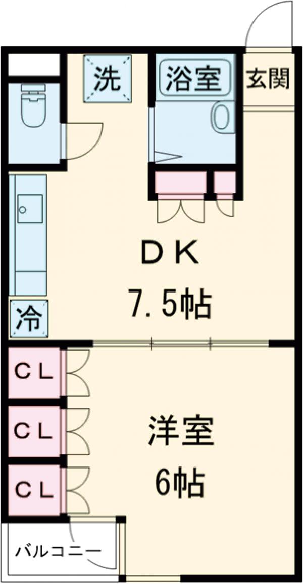 ガーデンハイツ小山の間取り