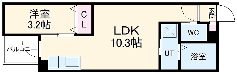 リバーサイドヴィラ瀬古の間取り