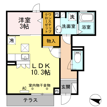 シャルロッテの間取り