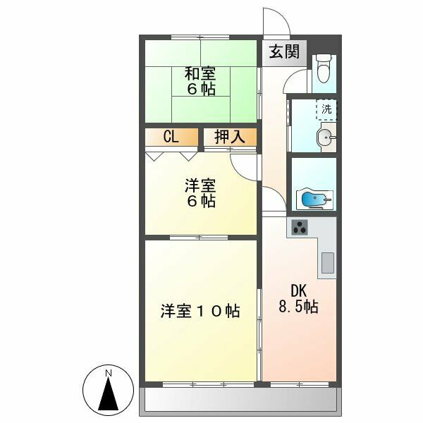 フェアリーマナの間取り