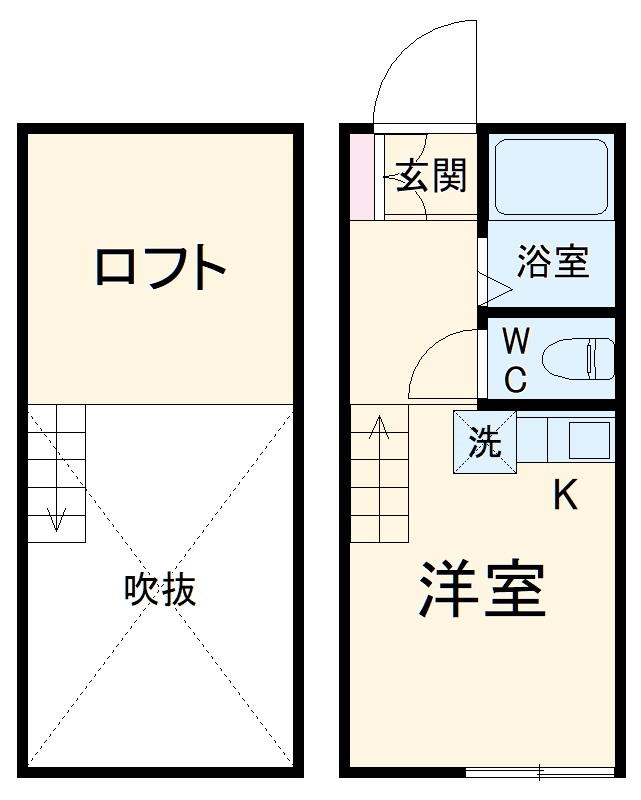 パークヒルズ白楽の間取り