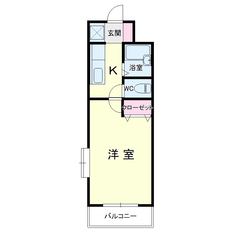 ラルフローレⅡの間取り