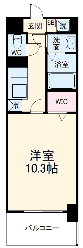 エスポワールYMの間取り