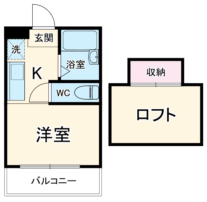 イオボヌール七里ヶ浜の間取り