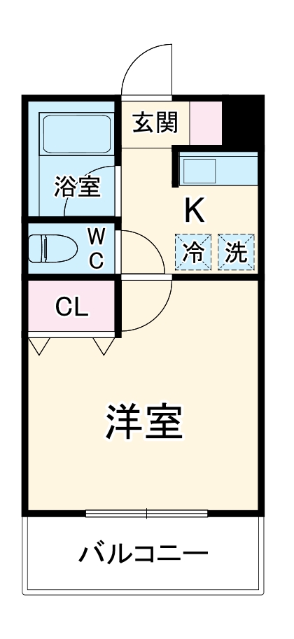 テクトピア静岡の間取り