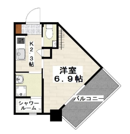 サンクスヒルズ安謝の間取り