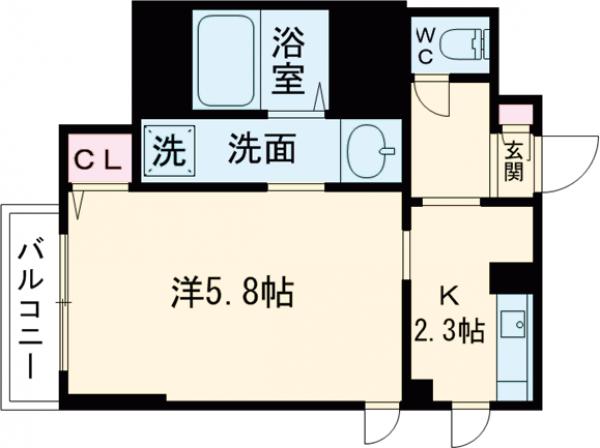 CLAIR COURT(クレールコート)の間取り