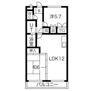 ラ・メゾンファミーユの間取り