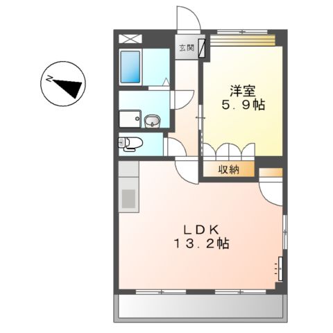 SUN FLOWERの間取り