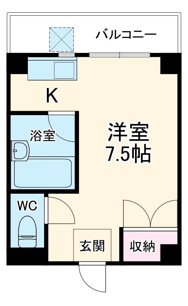 トップヒルズ中里の間取り
