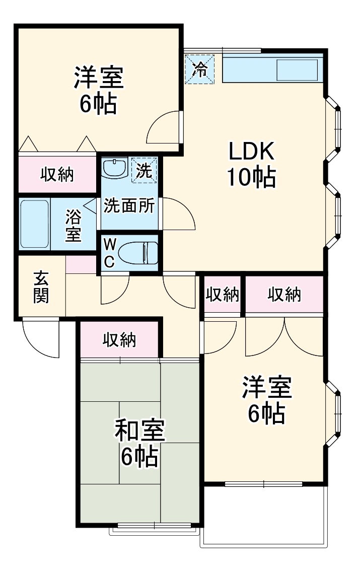 ドエル・エクセルの間取り