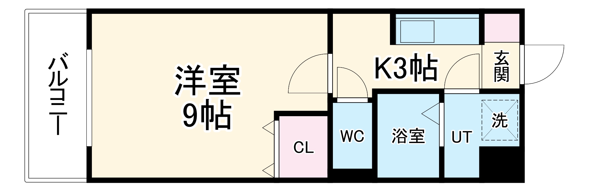 アイフォレストの間取り