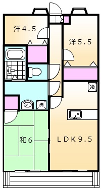 クレッシェンドの間取り