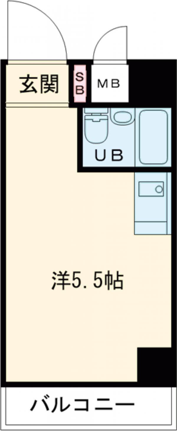 グローリア初穂武蔵境の間取り