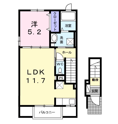 サン・フィオーレⅢの間取り