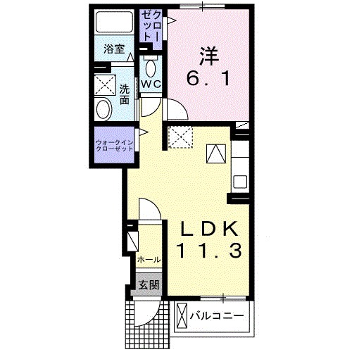 プレゾンの間取り