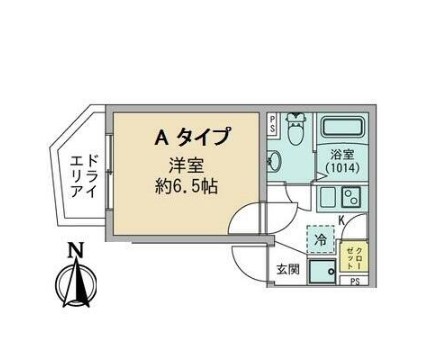 ラシクラス・カリビアンⅢの間取り