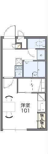 レオパレスA&Y Ⅰの間取り