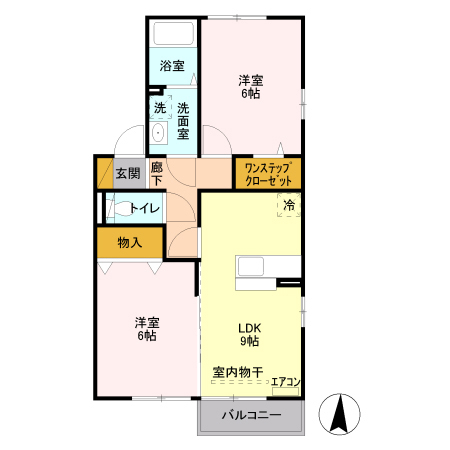 ファミールK・S Ⅱの間取り