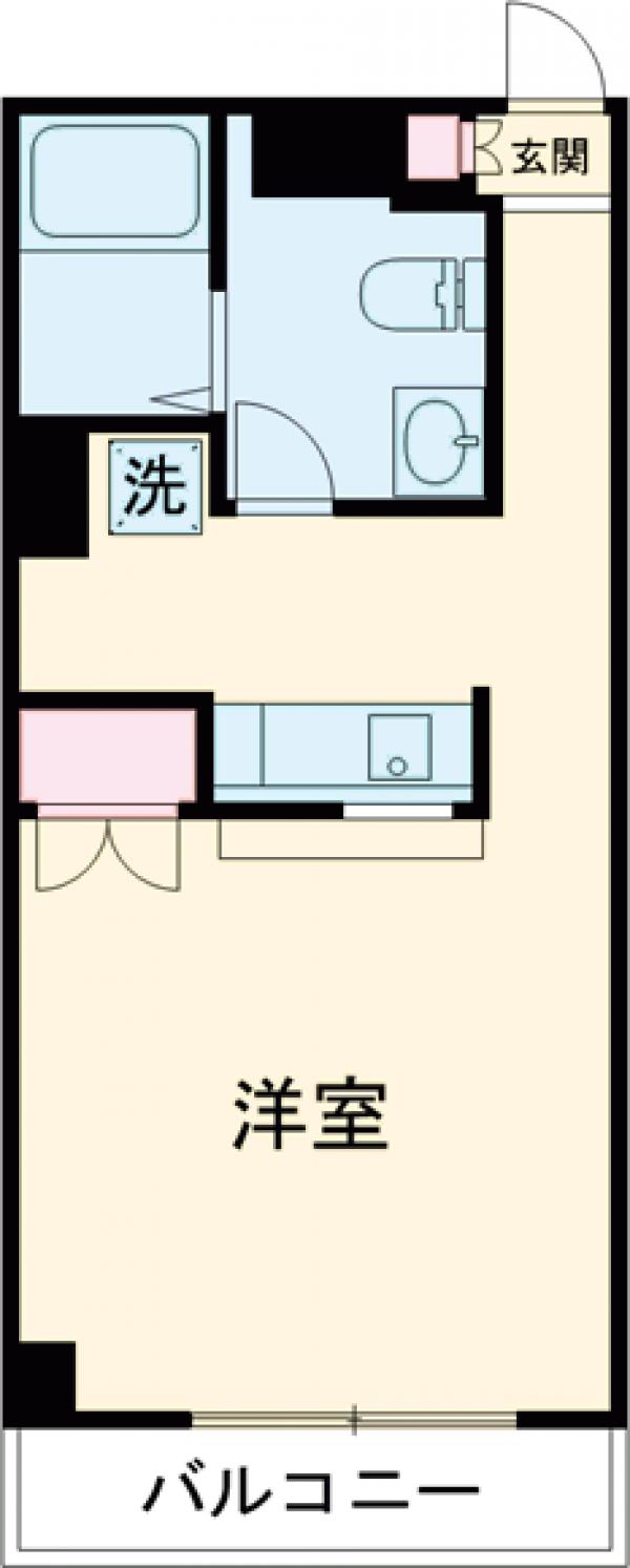 共栄町田ビルの間取り