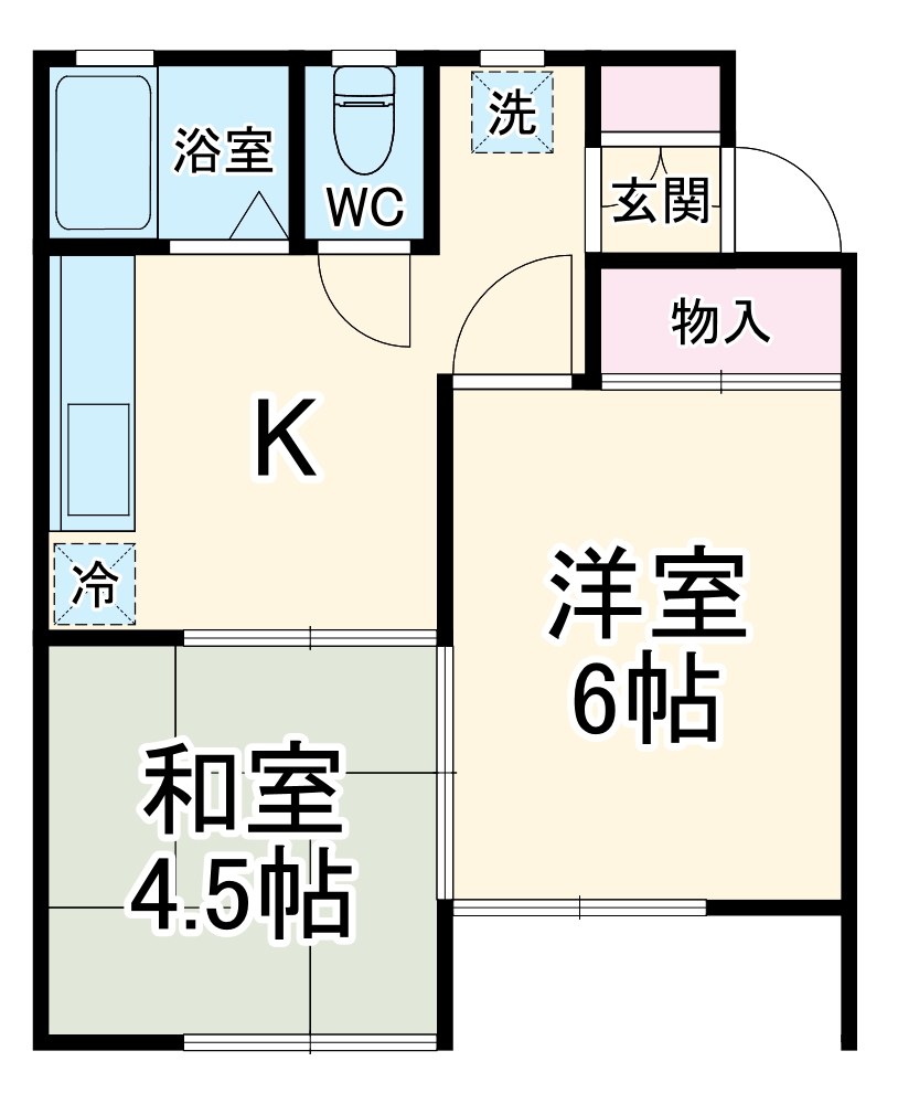 ドエルタカハシの間取り