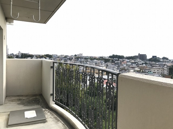 12/25 バルコニー