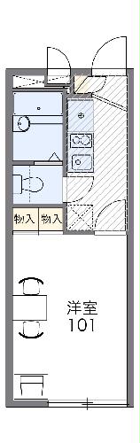 レオパレスすみれの間取り