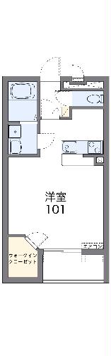 レオネクストシャンエトワールの間取り