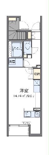 レオネクスト栄町記念公園の間取り