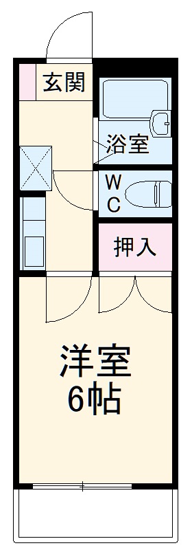 グリーンヒル村田の間取り