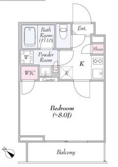 レガリス池尻大橋の間取り