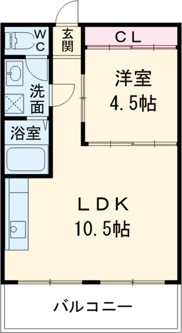 コーポワコーの間取り